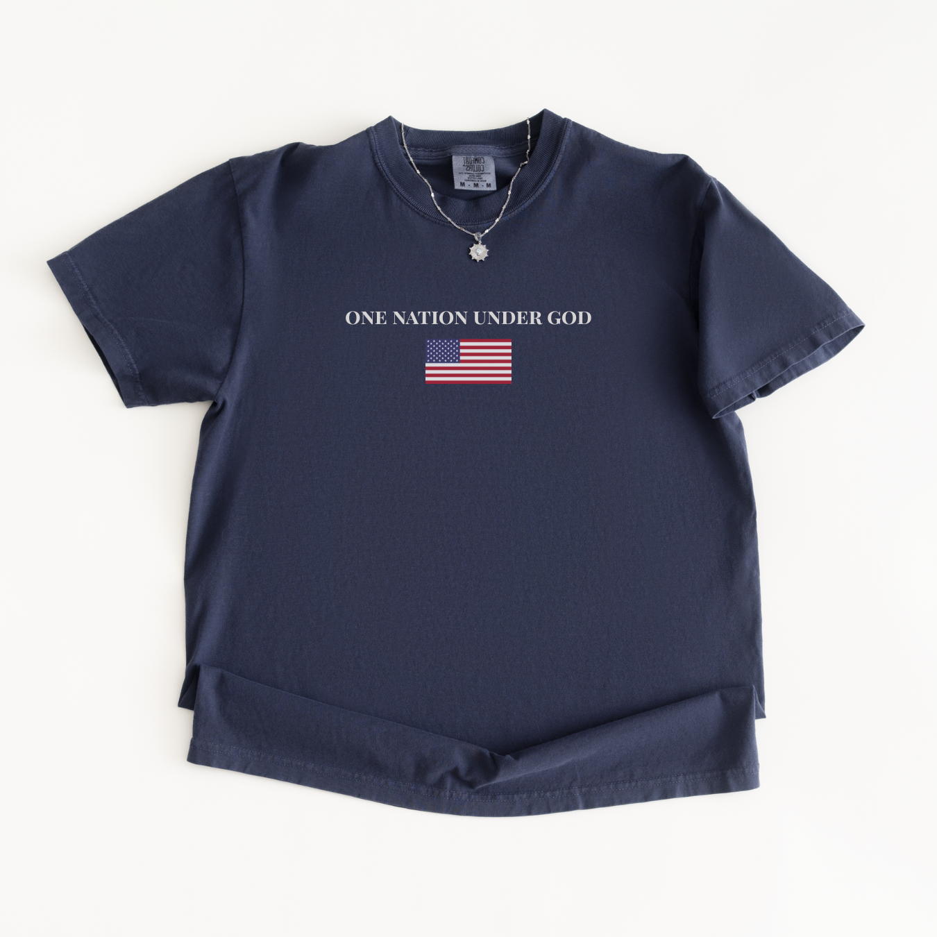 One Nation Under God — Comfort Colors 1717 — Patriotic T-Shirt